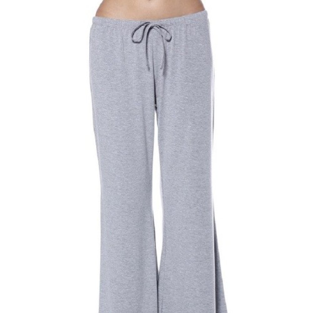 Essential Grey Wide Leg Lounge Pants